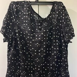 Black & White Polka Dot Dress